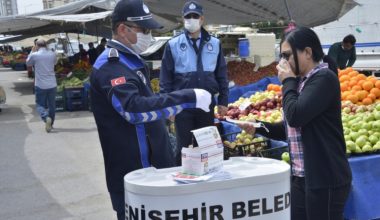 YENİŞEHİR BELEDİYESİ SEMT PAZARLARINDA TEYAKKUZDA