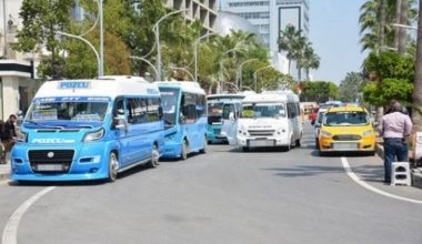 Minibüs yeni fiyat tarifesi açıklandı!