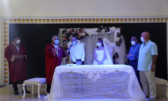Erdemli Belediyesi’nden Kontrollü Düğün