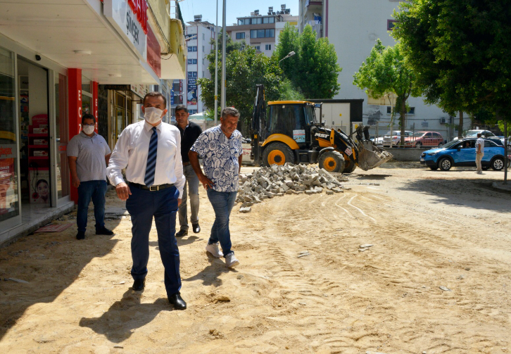 Başkan Özyiğit, çalışmaları yerinde inceledi