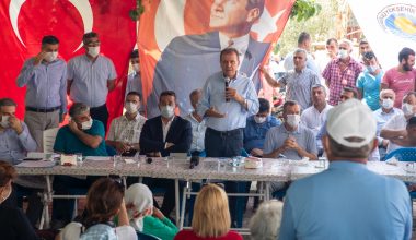 BAŞKAN VAHAP SEÇER ANAMUR’DA MUHTARLARLA BULUŞTU