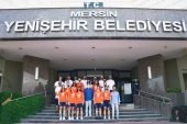 ÇBK Mersin Yenişehir Belediyesi Kadın Basketbol Takımı’ndan, Başkan Özyiğit’e ziyaret
