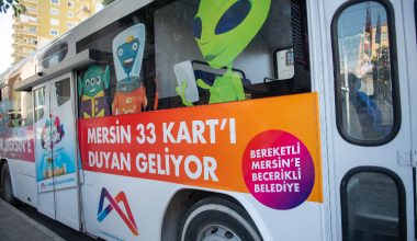 KENTKART MOBİL HİZMET ARACI’ MERSİNLİLER İÇİN GÖREV BAŞINDA