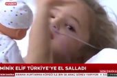 Türkiye’yi ağlatan 3 yaşındaki Elif Perinçek’in hastaneden ilk görüntüsü