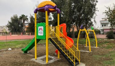 ÇOCUKLAR HEP GÜLSÜN’ DİYE 50 MAHALLEYE OYUN PARKLARI KURULUYOR