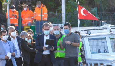 BAŞKAN SEÇER, DENİZ VE ÇEVRE DENETİMİNDE KULLANILACAK DRONE’UN İLK UÇUŞUNU YAPTI