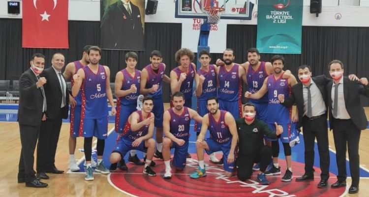 BÜYÜKŞEHİR GSK ERKEK BASKETBOL TAKIMI 2. LİG’DE BAŞARIYLA İLERLİYOR