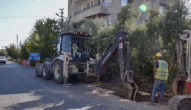 ELVANLI’YA 13,5 KİLOMETRELİK YENİ İÇMESUYU HATTI DÖŞENİYOR