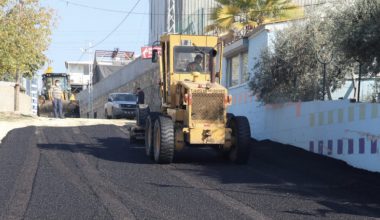 HÜSEYİN OKAN MERZECİ MAHALLESİ’NE 500 TON SICAK ASFALT