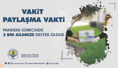 Pandemi Sürecinde 3 Bin Aileye Yardım
