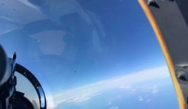 Savaş pilotunun çektiği UFO fotoğrafı basına sızdı