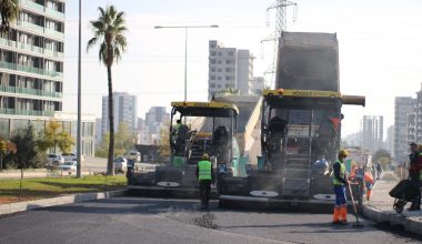 BÜYÜKŞEHİR’İN YOL ÇALIŞMALARI İLE MERSİN ŞANTİYEYE DÖNDÜ