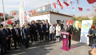 Mezitli Belediyesi Basın Evi törenle açıldı