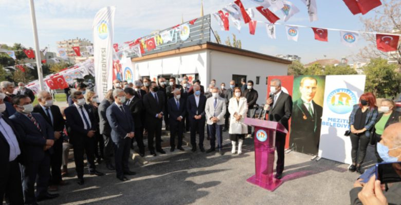 Mezitli Belediyesi Basın Evi törenle açıldı