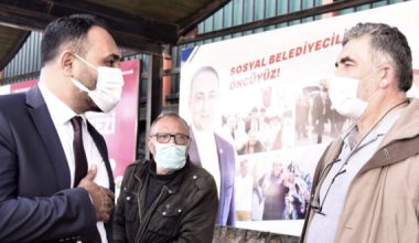 BAŞKAN YILMAZ’DAN İLÇE ESNAFINA ZİYARET