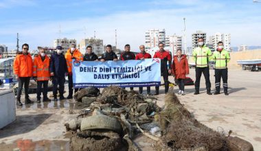 MERSİN BÜYÜKŞEHİR’İN DENİZ DİBİ TEMİZLEME ETKİNLİĞİ SÜRÜYOR