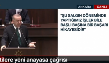 Erdoğan: Salgın sürecini en az hasarla atlatıyoruz..