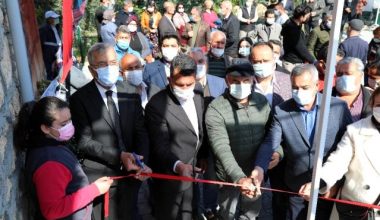 Mezitli Belediyesi, Tece’de taziye evi ve muhtarlık binası açtı