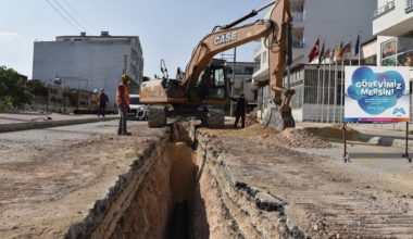 MESKİ, KUYULUK, ÇAMLICA VE ÇANKAYA MAHALLELERİNE 16 BİN METRE KANALİZASYON HATTI KAZANDIRDI