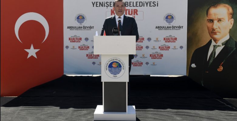 Yenişehir Belediyesi Kültür Kompleksinin temeli atıldı