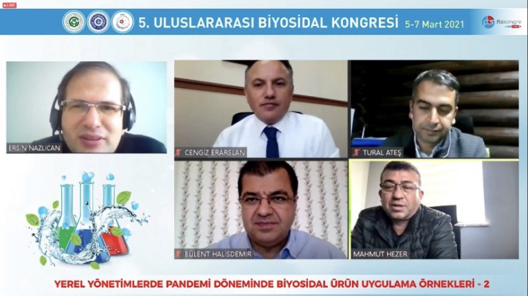 MERSİN BÜYÜKŞEHİR, BİYOSİDAL UYGULAMALARINI 5. ULUSLARARASI BİYOSİDAL KONGRESİ’NDE ANLATTI