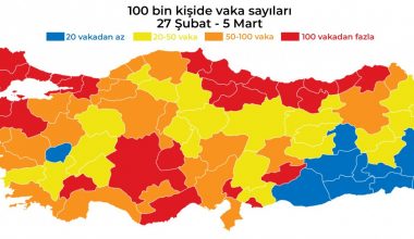 Mersin ve İstanbul kırmızıya, Ankara turuncuya döndü!Kısıtlamalar kapıda!!!