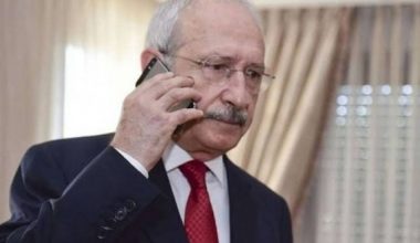 Kılıçdaroğlu’ndan Süleyman Soylu’ya taziye telefonu