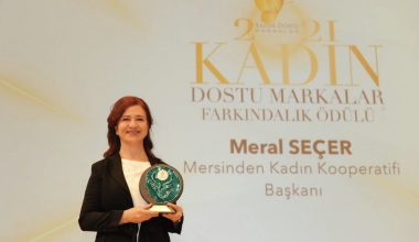 MERSİNDEN KADIN KOOPERATİFİ’NE İKİ ÖDÜL BİRDEN