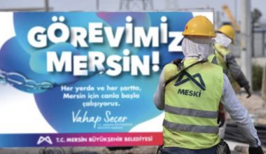 Mersin Büyükşehir’den Alt yapıya dev yatırım
