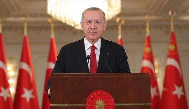 Erdoğan: En zor şartlarda bile düşmanlarını mağlup eden Türk milleti, birliğini muhafaza için aynı idrakle gerekirse canını feda etmeye hazırdır