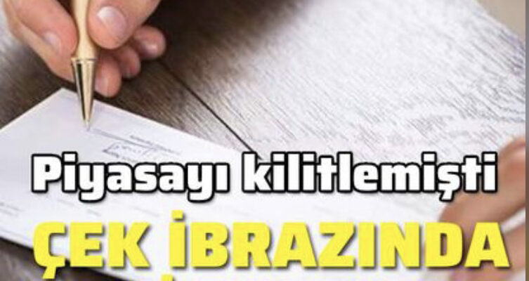 SONDAKİKA Ticaret Bakanlığı’ndan çek kararı açıklaması