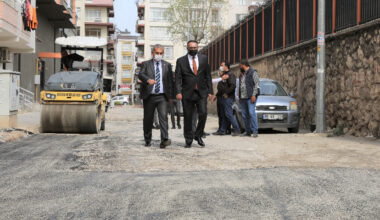 BAŞKAN YILMAZ, SAHA ÇALIŞMALARINI İNCELEDİ