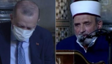 Ayasofya töreninde Atatürk’e lanet okunmasına tepki yağıyor