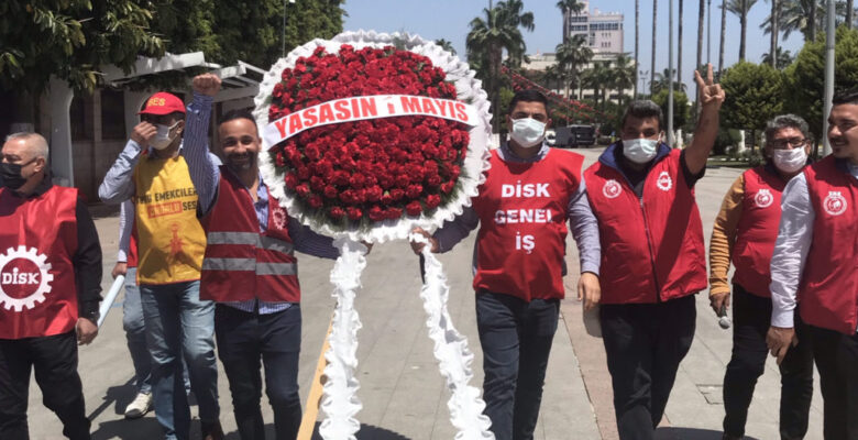 Mersin’de 40 kişilik 1 Mayıs