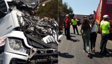 Mersin’de TIR ile yolcu otobüsü çarpıştı: 16 yaralı