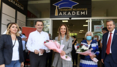 Yenişehir Ülkü Ongun Kütüphanesi açıldı