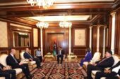 Türk üst düzey heyeti, Libya Başkanlık Konseyi Başkanı el-Menfi ve Yüksek Devlet Konseyi Başkanı el-Meşri ile görüştü
