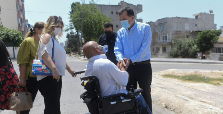 Yenişehir Belediyesinden engelli bireylere akülü sandalye