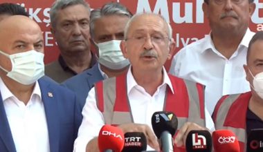 Kılıçdaroğlu: 2002’de 19 pilot, 19 yangın söndürme uçağımız varken neden şimdi yok, nereye gitti bu uçaklar?