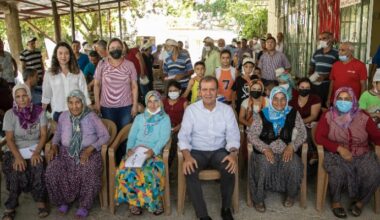 BAŞKAN SEÇER, BAYRAM ÖNCESİ ZİYARETLERİNE SİLİFKE İLÇESİ İLE DEVAM ETTİ