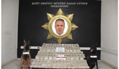 Şehit Emniyet Müdürü Hasan Cevher Operasyonu”nda 220 kilo eroin ele geçirildi
