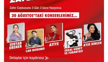 MERSİN BÜYÜKŞEHİR’DEN 3 GÜN 3 GECE ZAFER KONSERLERİ