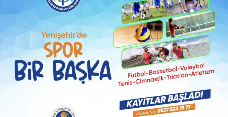 Yenişehir Belediyesi spor kurslarına kayıtlar devam ediyor