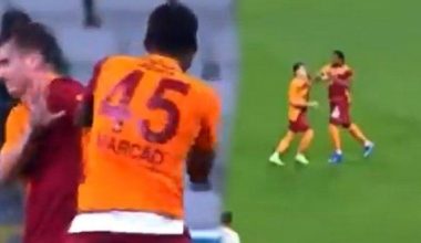 Marcao, takım arkadaşı Kerem Aktürkoğlu’na kafa ve yumruk attı