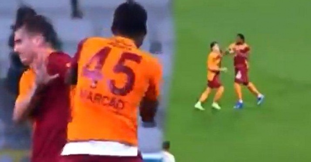 Marcao, takım arkadaşı Kerem Aktürkoğlu’na kafa ve yumruk attı