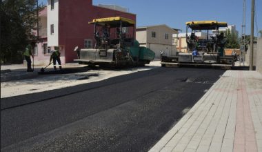 BÜYÜKŞEHİR’İN YENİCE’DEKİ YOL ÇALIŞMALARI TÜM HIZIYLA SÜRÜYOR