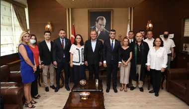 BAŞKAN SEÇER’DEN MERSİN BAROSU’NA ZİYARET BAŞKAN SEÇER’DEN MERSİN BAROSU’NA ZİYARET