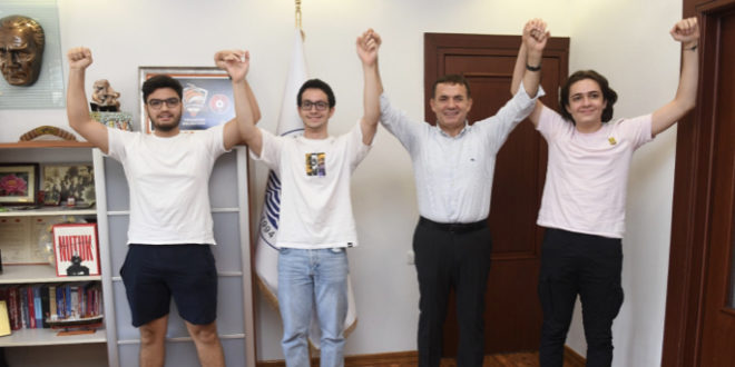 Başkan Özyiğit, Yenişehir’in gururu gençleri ağırladı