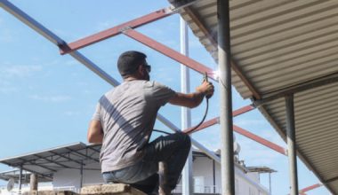 Yenişehir Belediyesinden semt pazarlarında bakım ve onarım çalışması