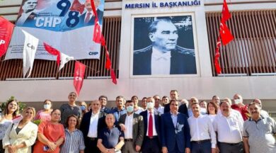 Mersin’e CHP çıkarması: ‘Erken seçim değil derhal seçim gerekiyor’